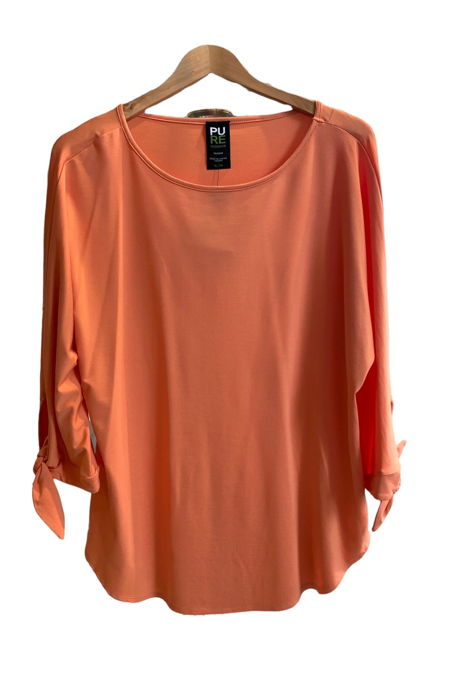3/4 Sleeve Boatneck Tunic 210-4473