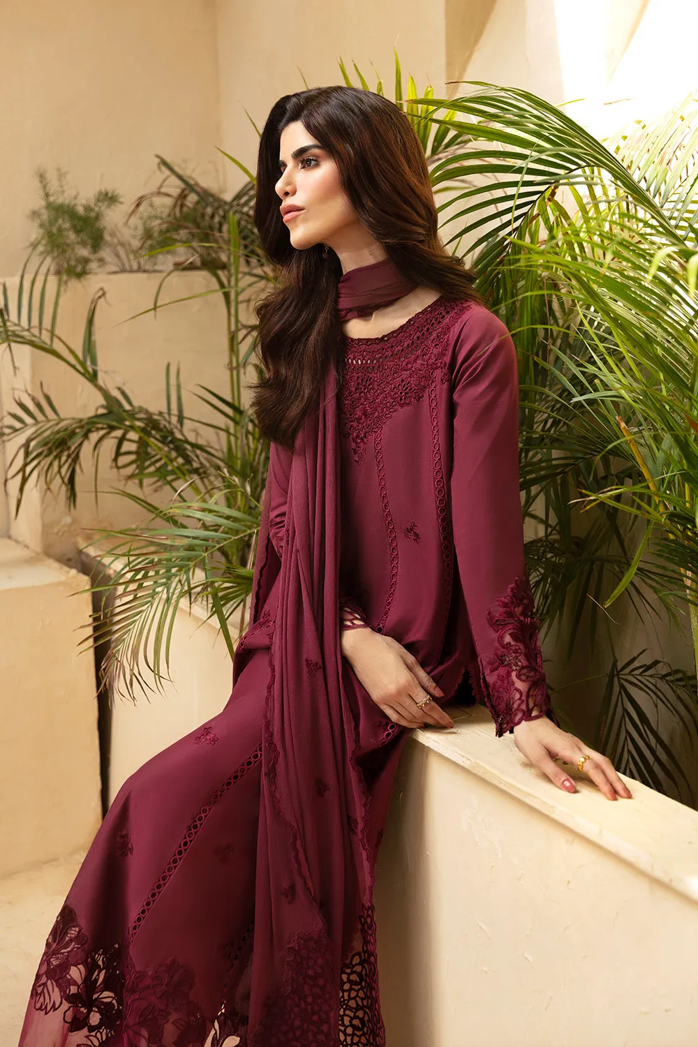 Azure Luxe Premium Cambric Cotton Collection – Berry Delight
