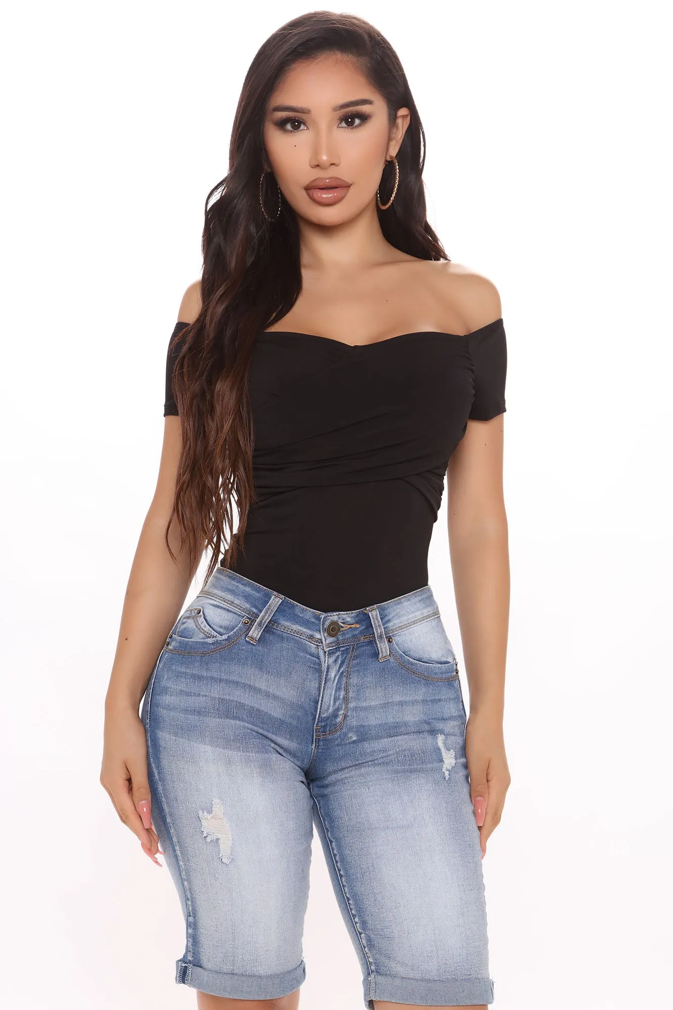 Because Of You Bodysuit - Black