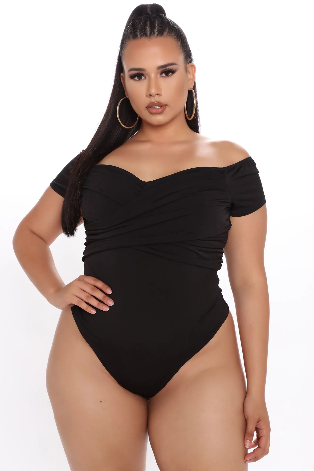Because Of You Bodysuit - Black