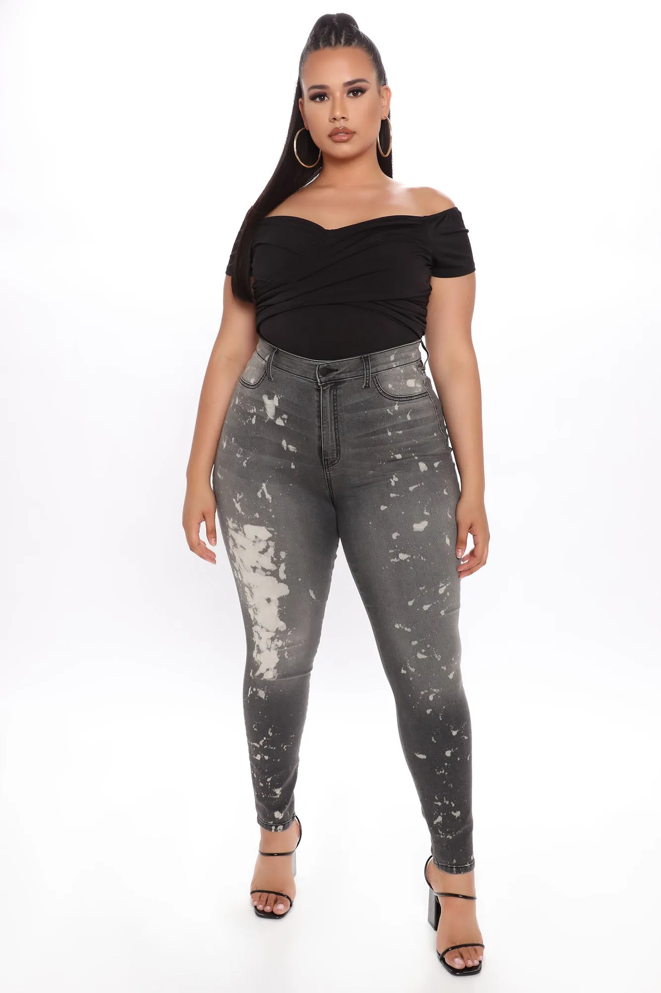 Because Of You Bodysuit - Black