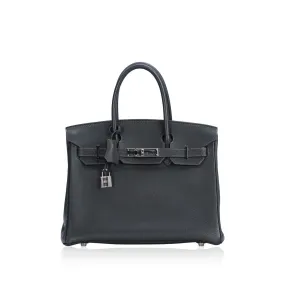 Birkin 30cm Vert Fonce