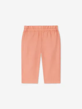 Bonpoint Baby Girls Luciole Trousers in Orange
