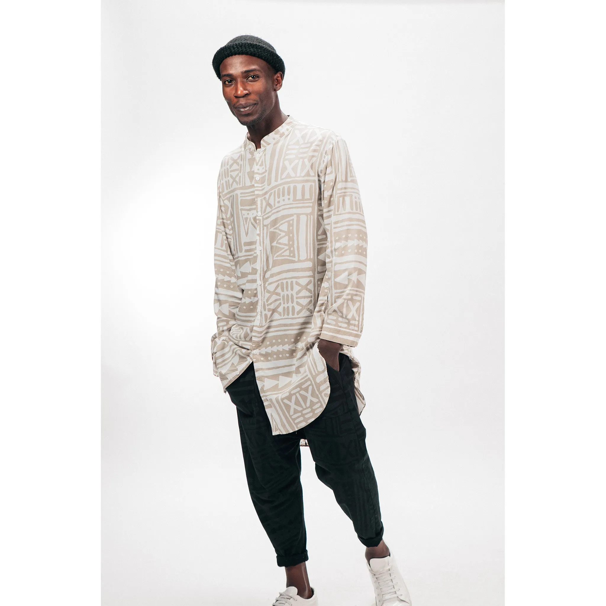 BUTTON UP TUNIC [X-TRiBE]