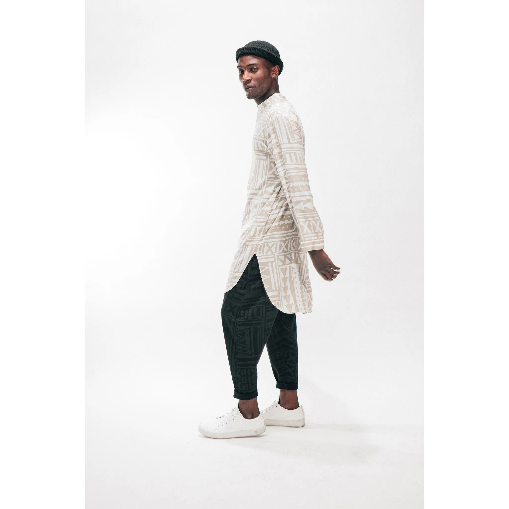 BUTTON UP TUNIC [X-TRiBE]