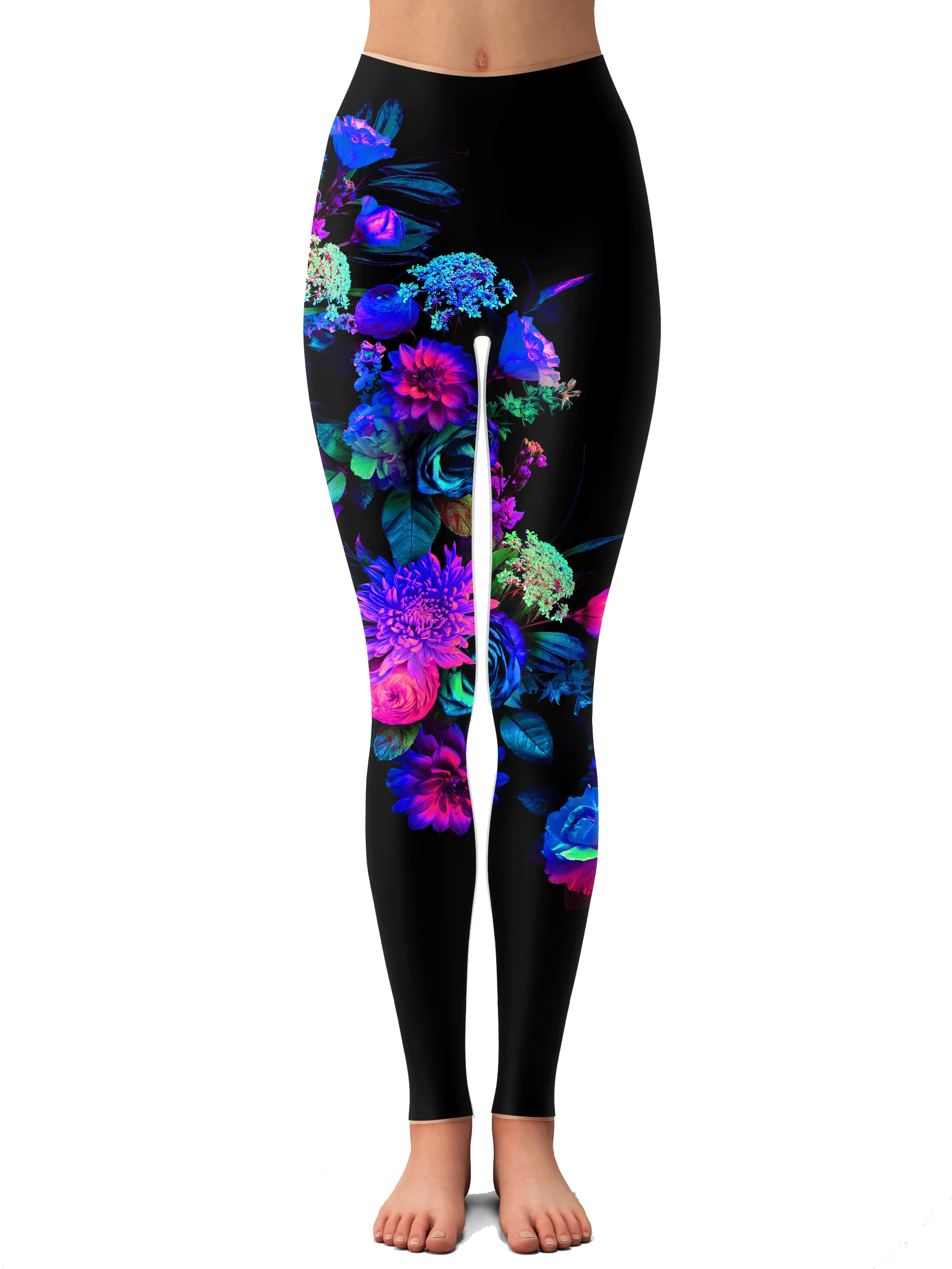 Darkest Bloom Zip-Up Hoodie and Leggings Combo
