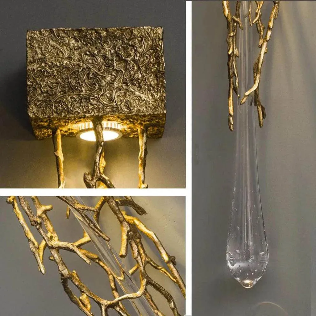 Glacial Flow Sophisticated Wall Light (SR6002/1W)