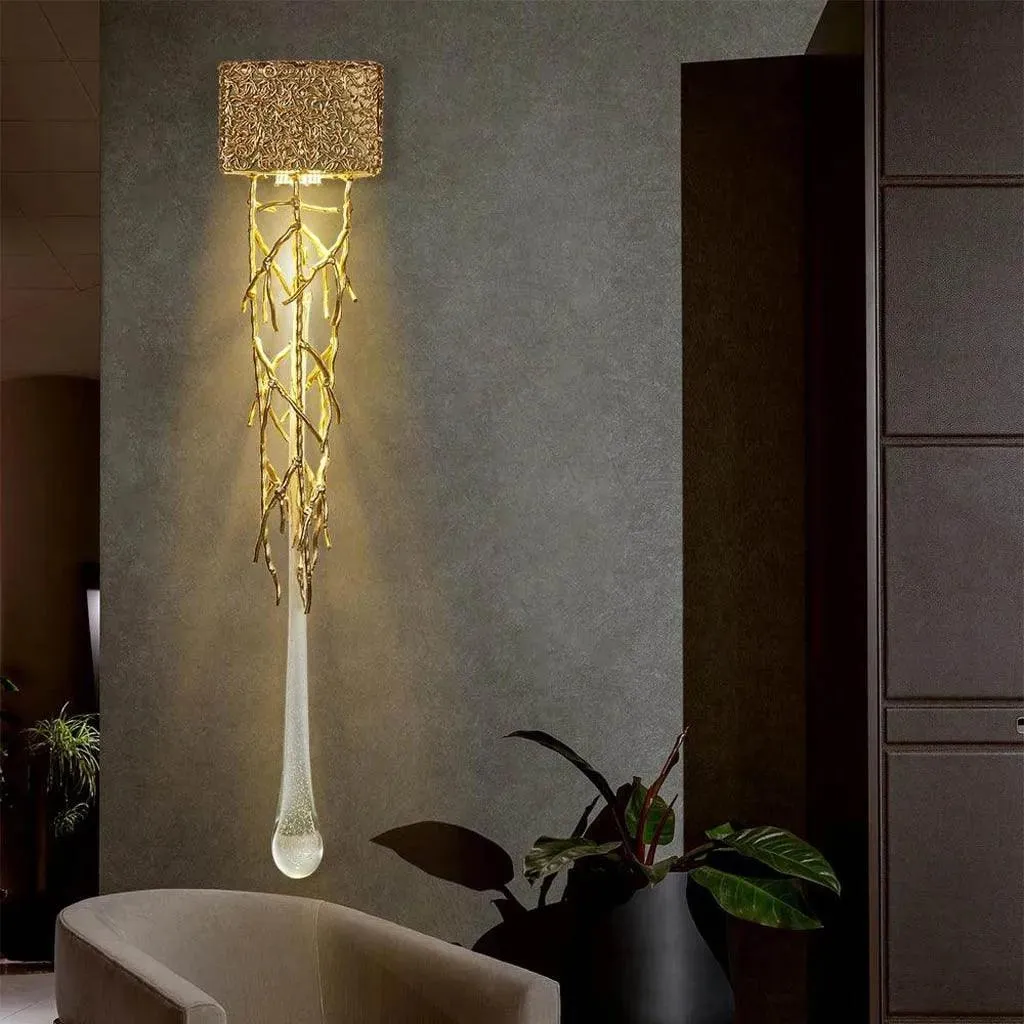 Glacial Flow Sophisticated Wall Light (SR6002/1W)