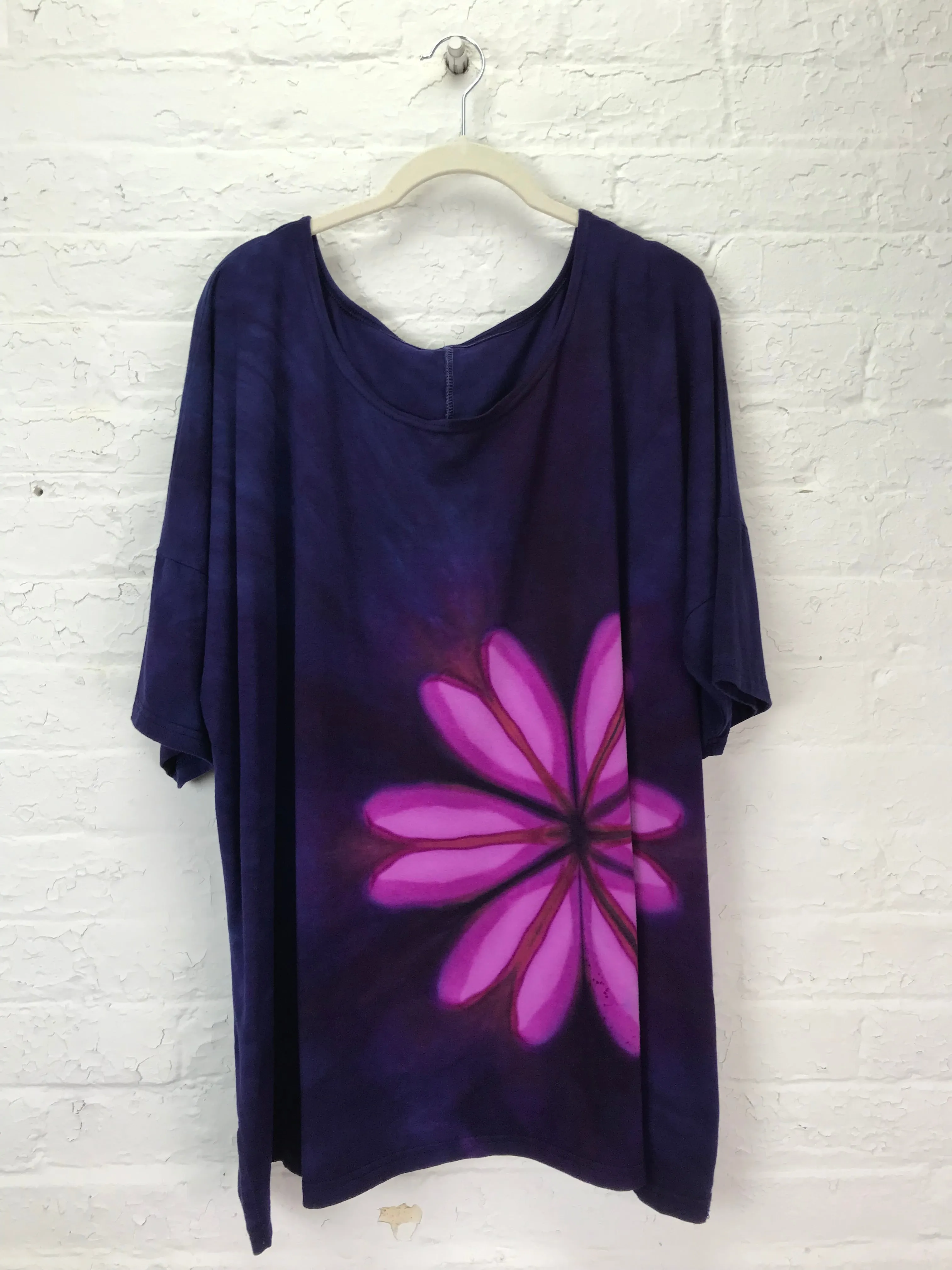 Grace Tunic in Amethyst Daisy
