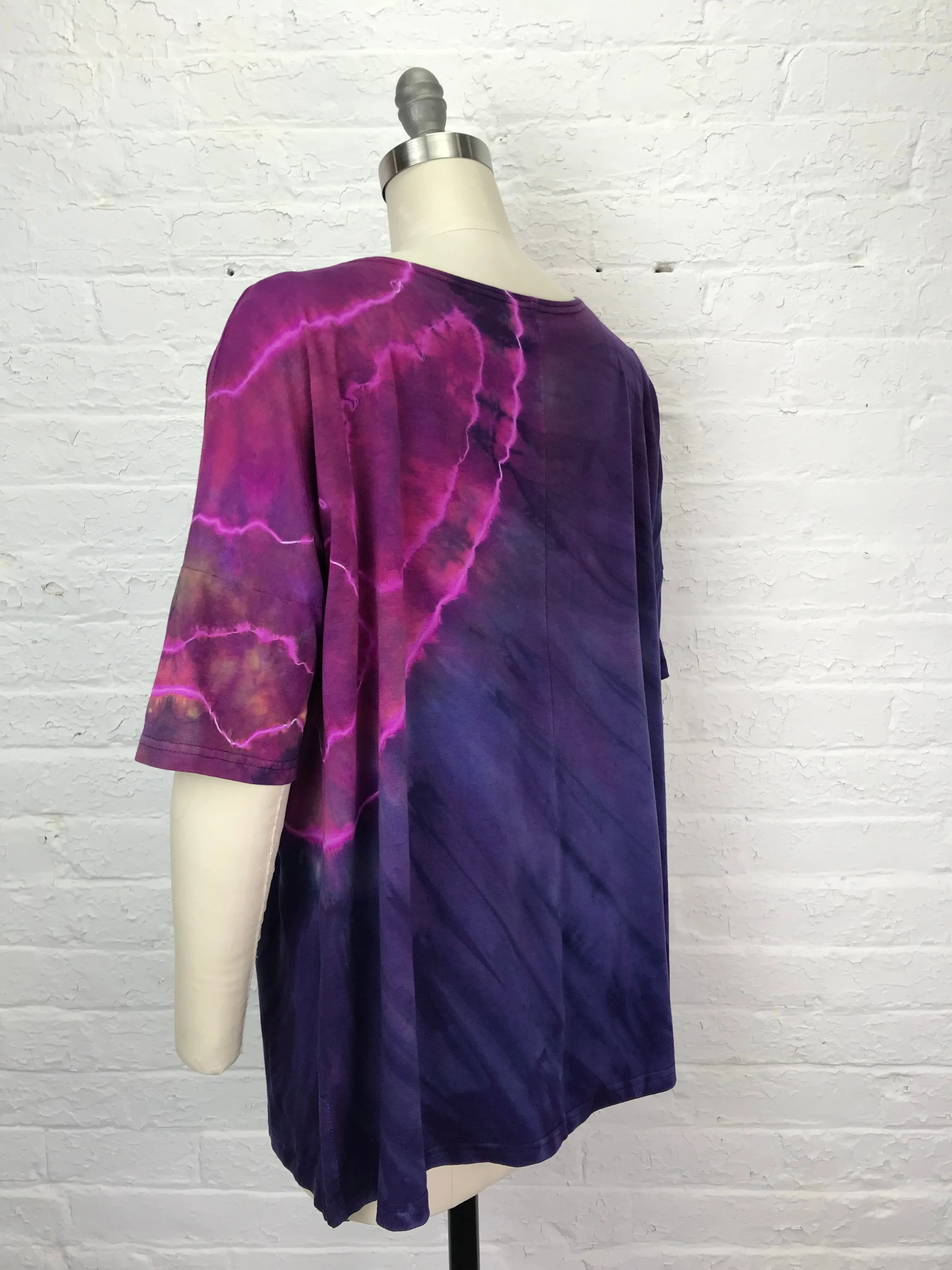 Grace Tunic in Copper Amethyst Geode