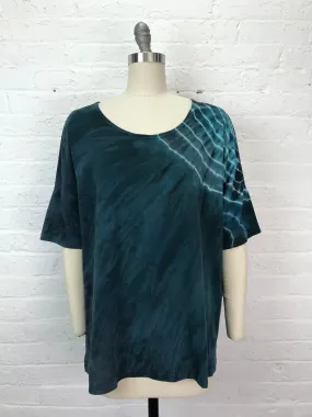 Grace Tunic in Malachite Geode