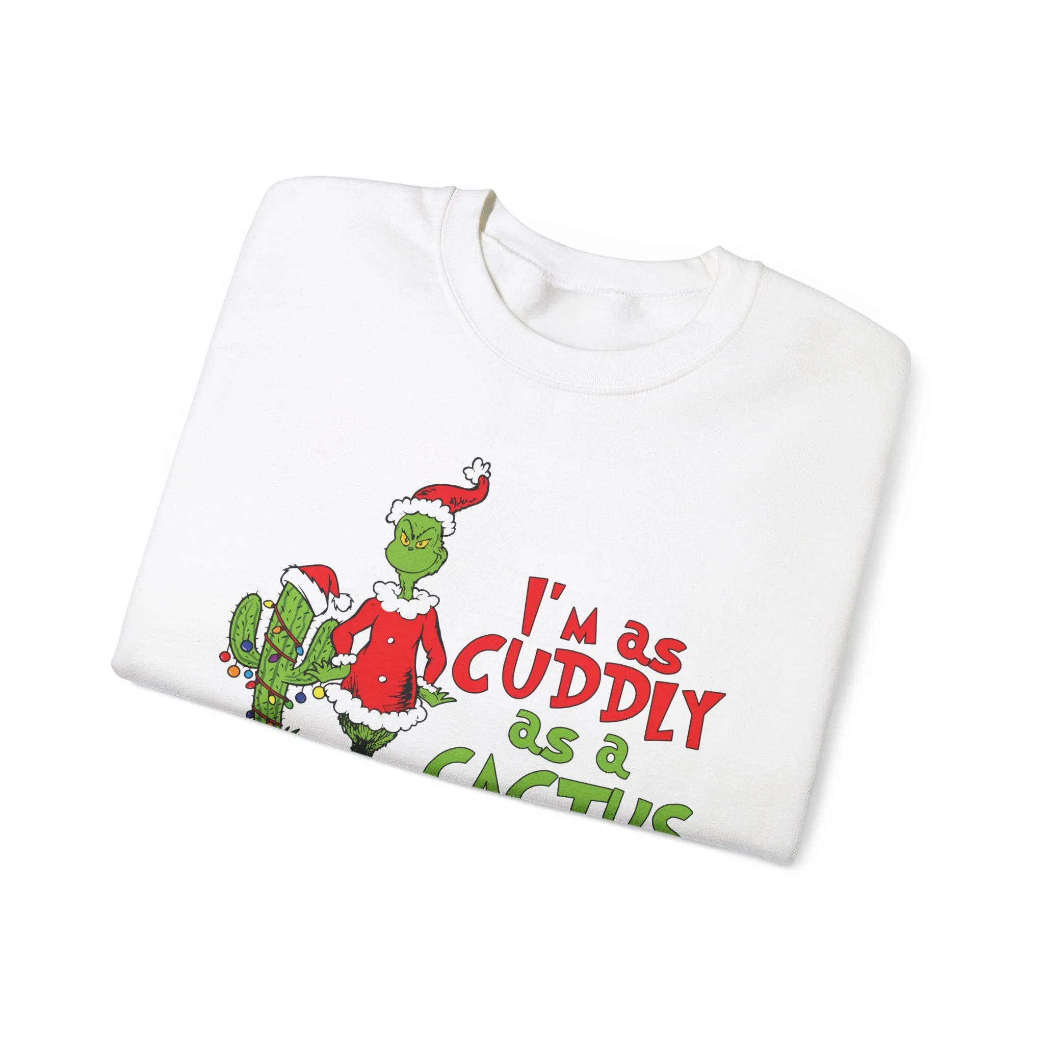 Grinch Cuddly Cactus Design
