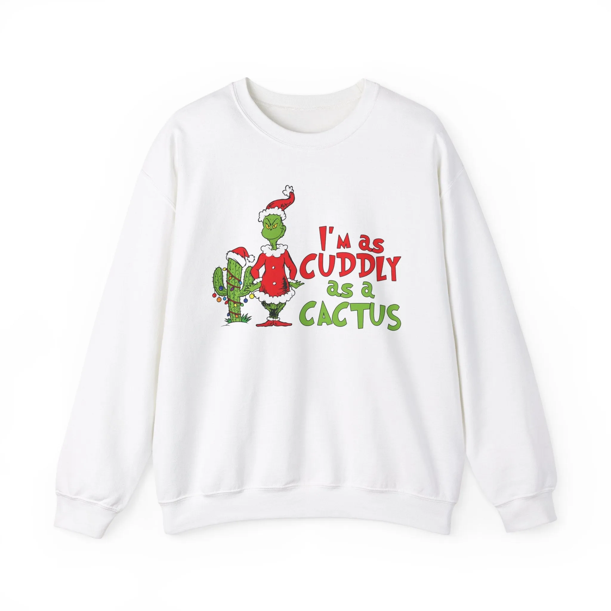 Grinch Cuddly Cactus Design