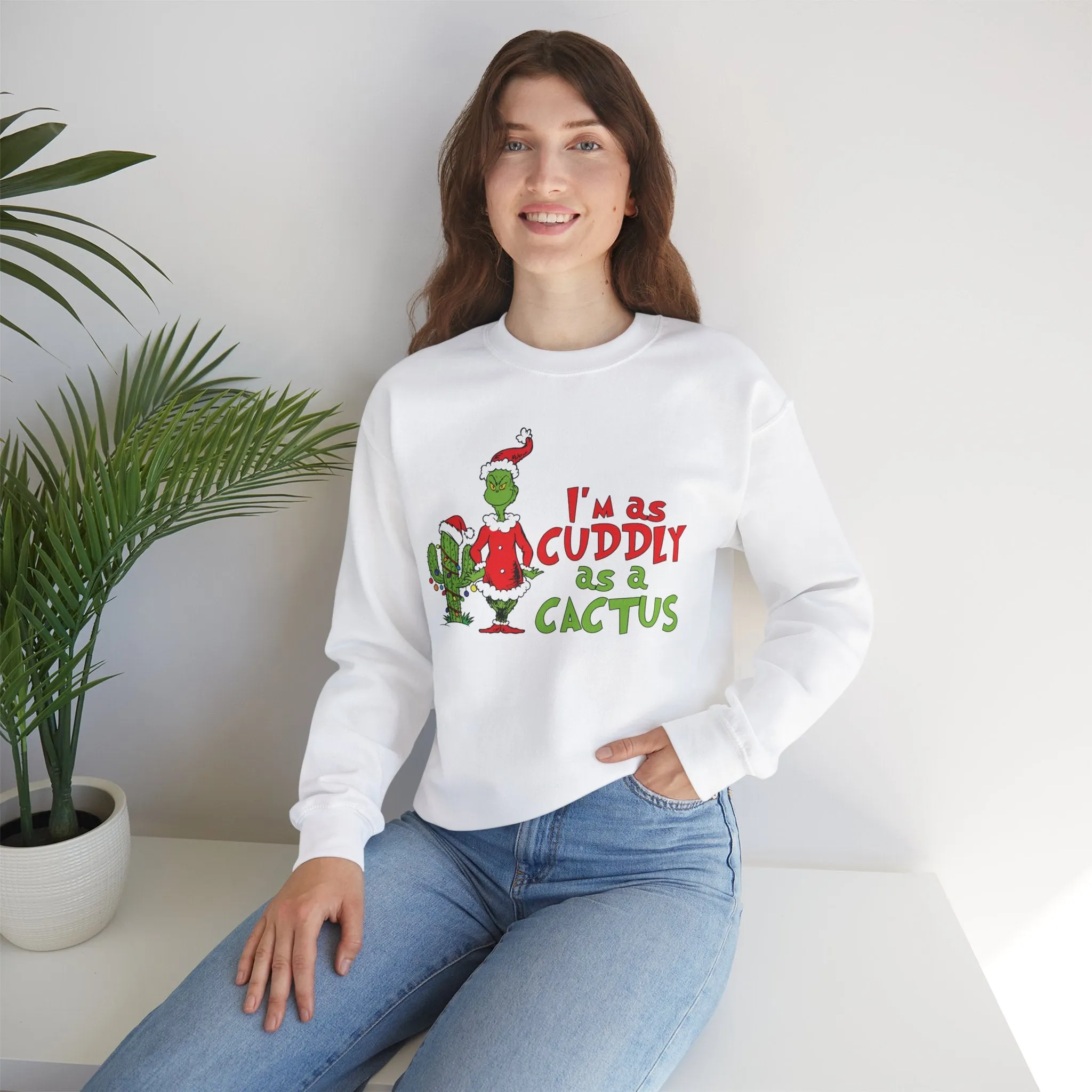 Grinch Cuddly Cactus Design