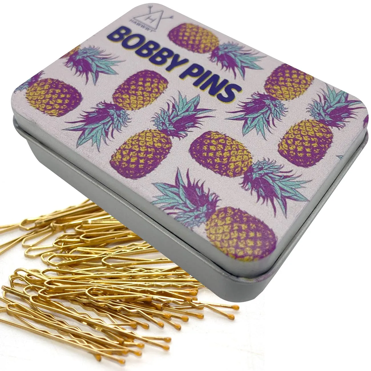 Hawwwy Bulk Bobby Pins Black 300 Count   FREE case