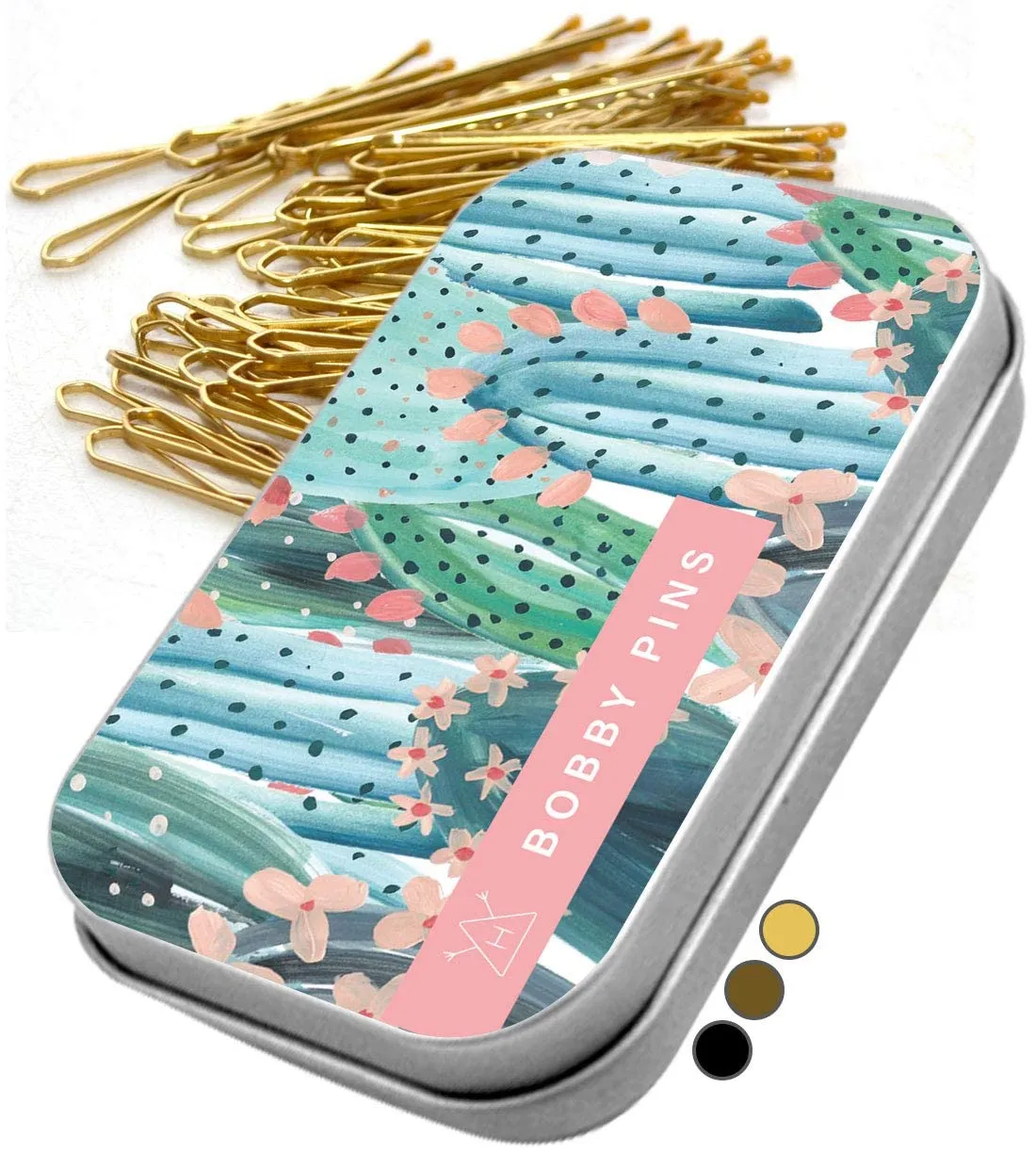 Hawwwy Bulk Bobby Pins Black 300 Count   FREE case