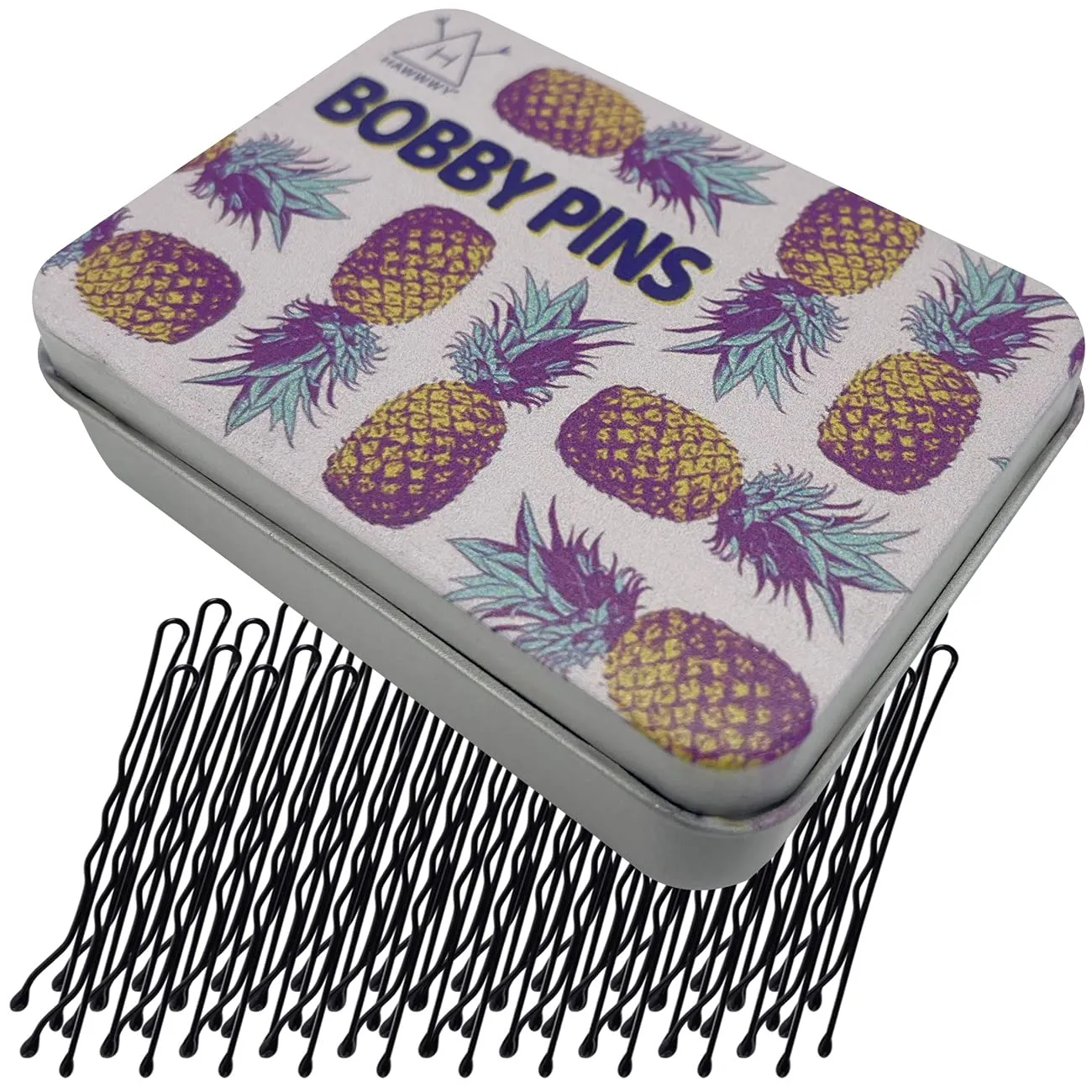 Hawwwy Bulk Bobby Pins Black 300 Count   FREE case