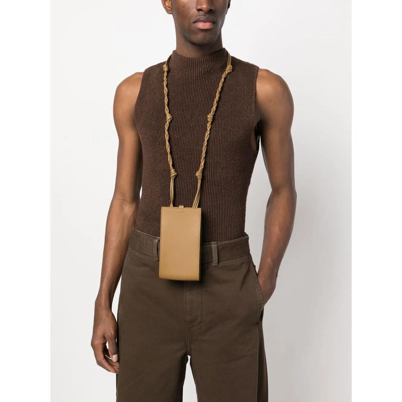 Jil Sander Wallets Leather Brown