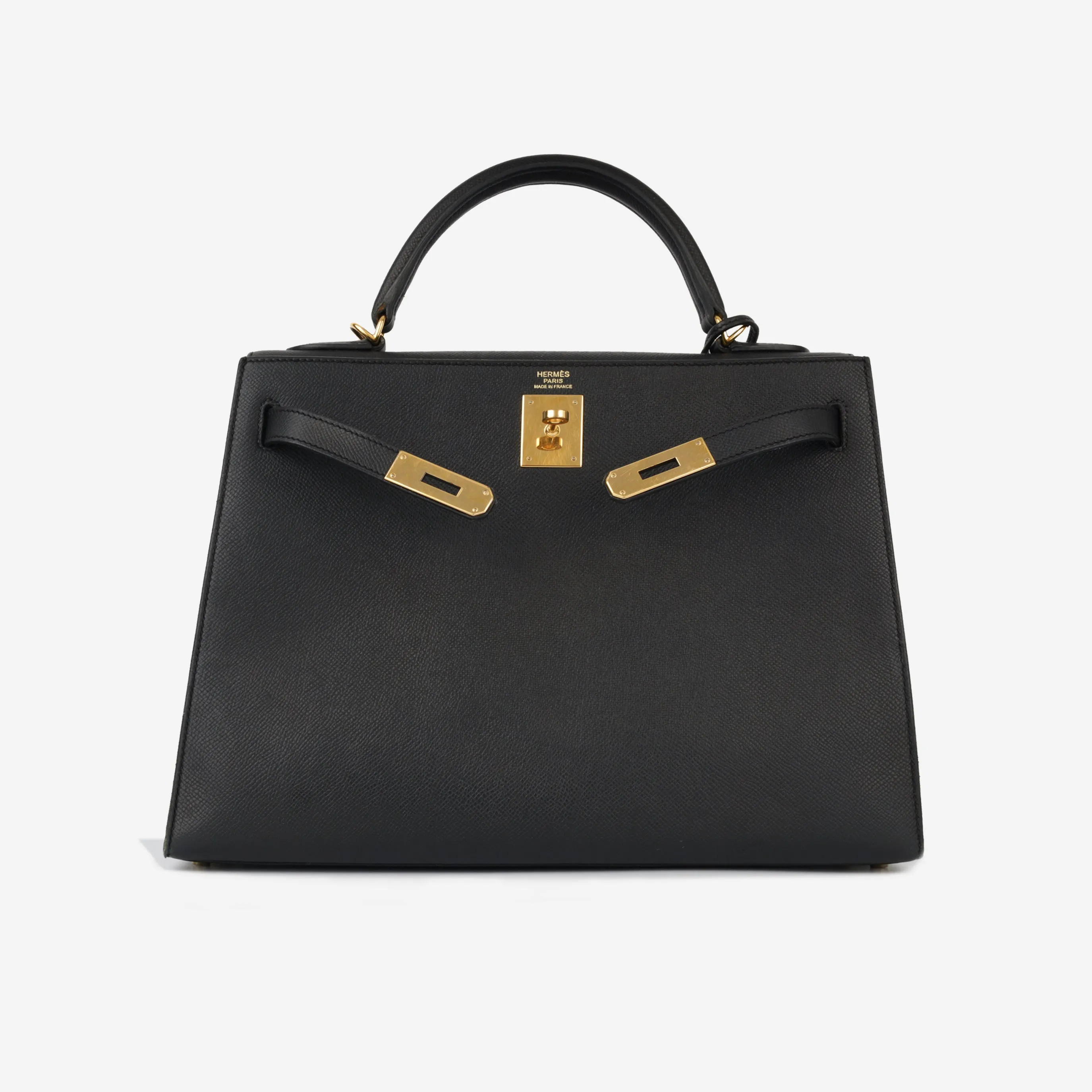 Kelly 32 - Noir Epsom