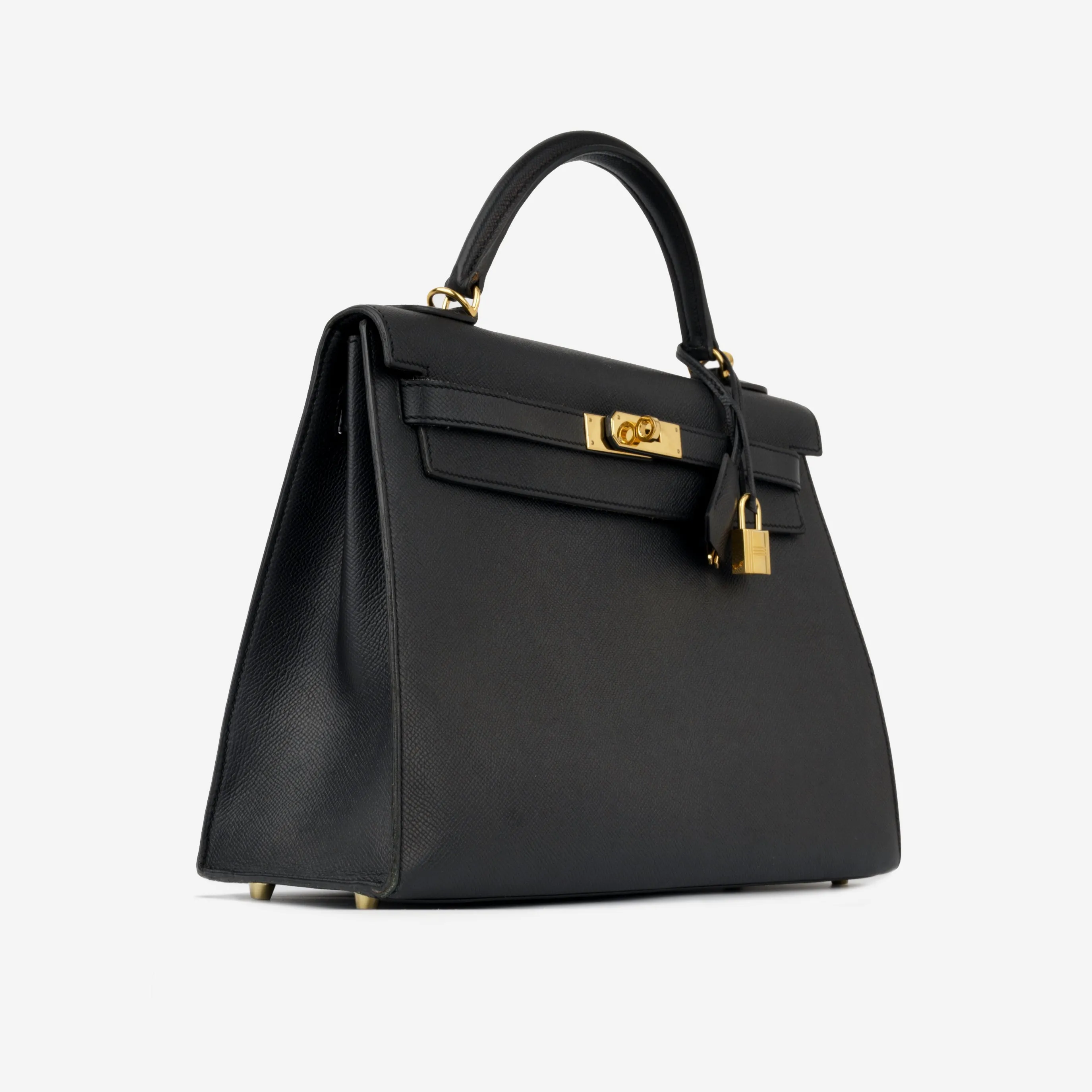 Kelly 32 - Noir Epsom