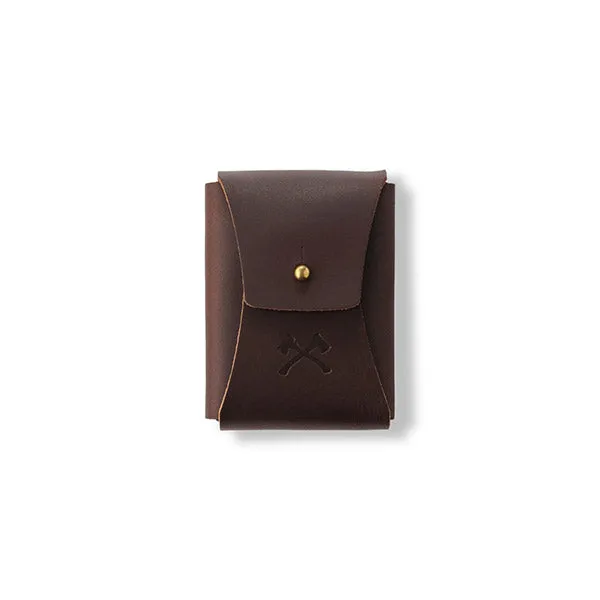 Leather Card Holster - Brown
