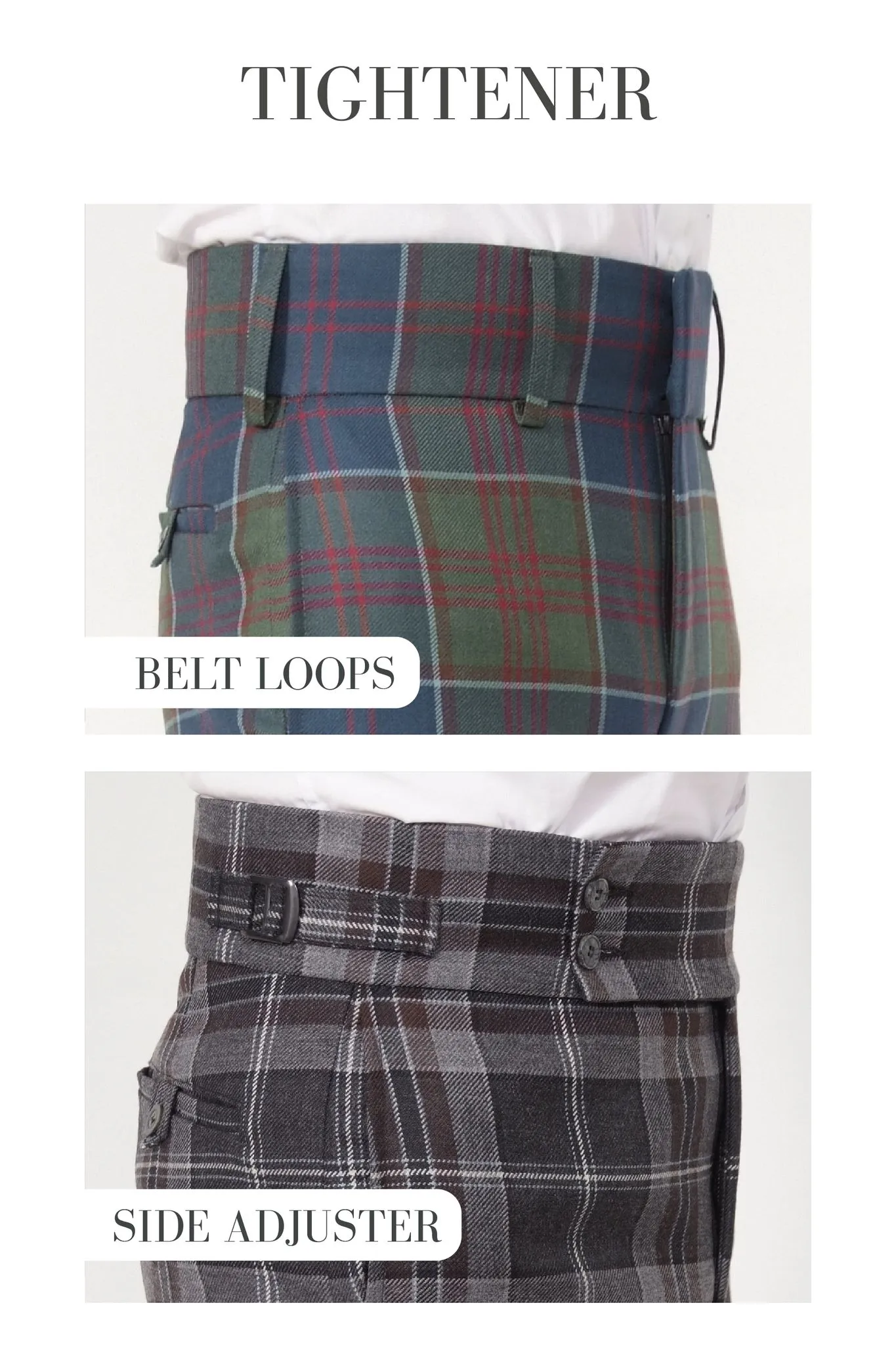 Mens Tartan Trews