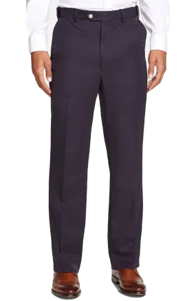 Microfiber Self Sizer Flat Front Big & Tall,<br>Regular Rise