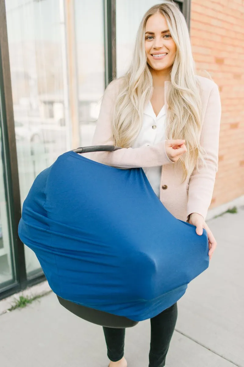 Multi Use 5 in 1 Baby Cover | Navy