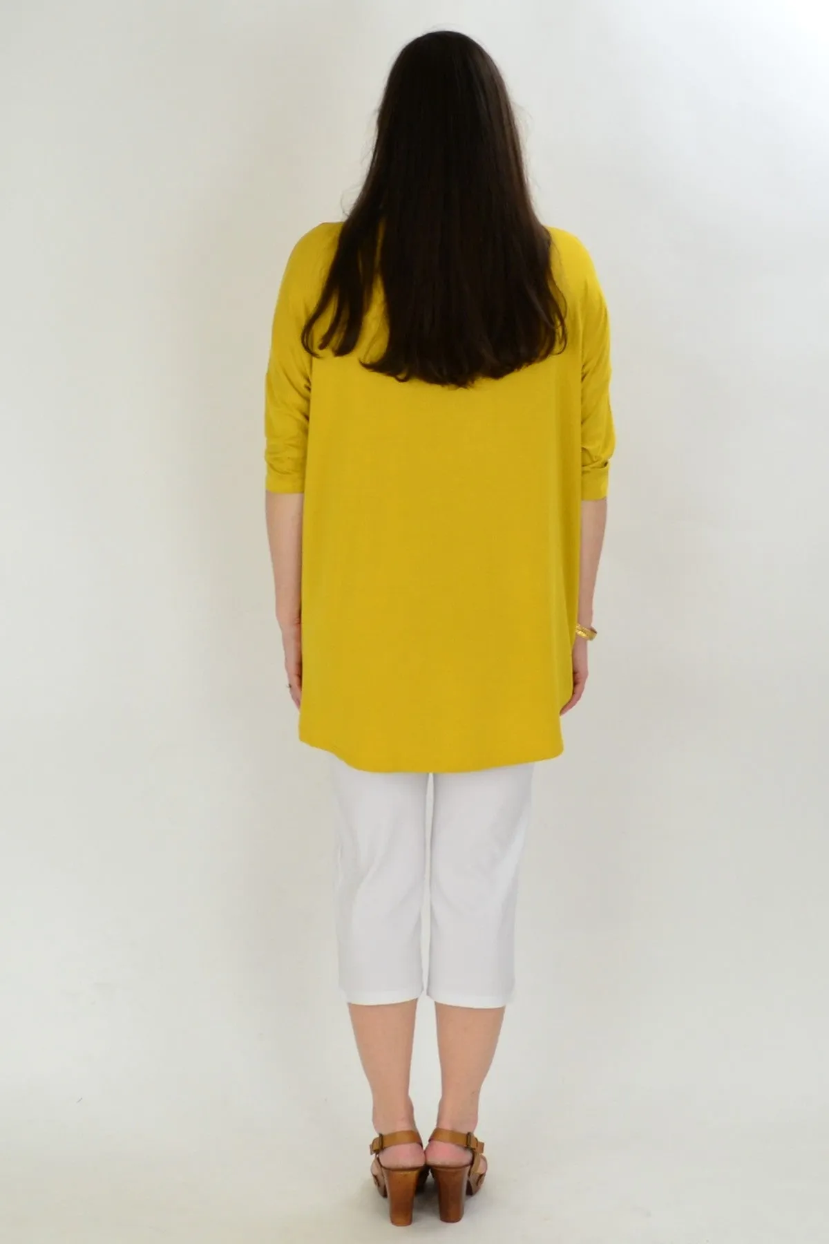 Mustard Bamboo Tunic Top