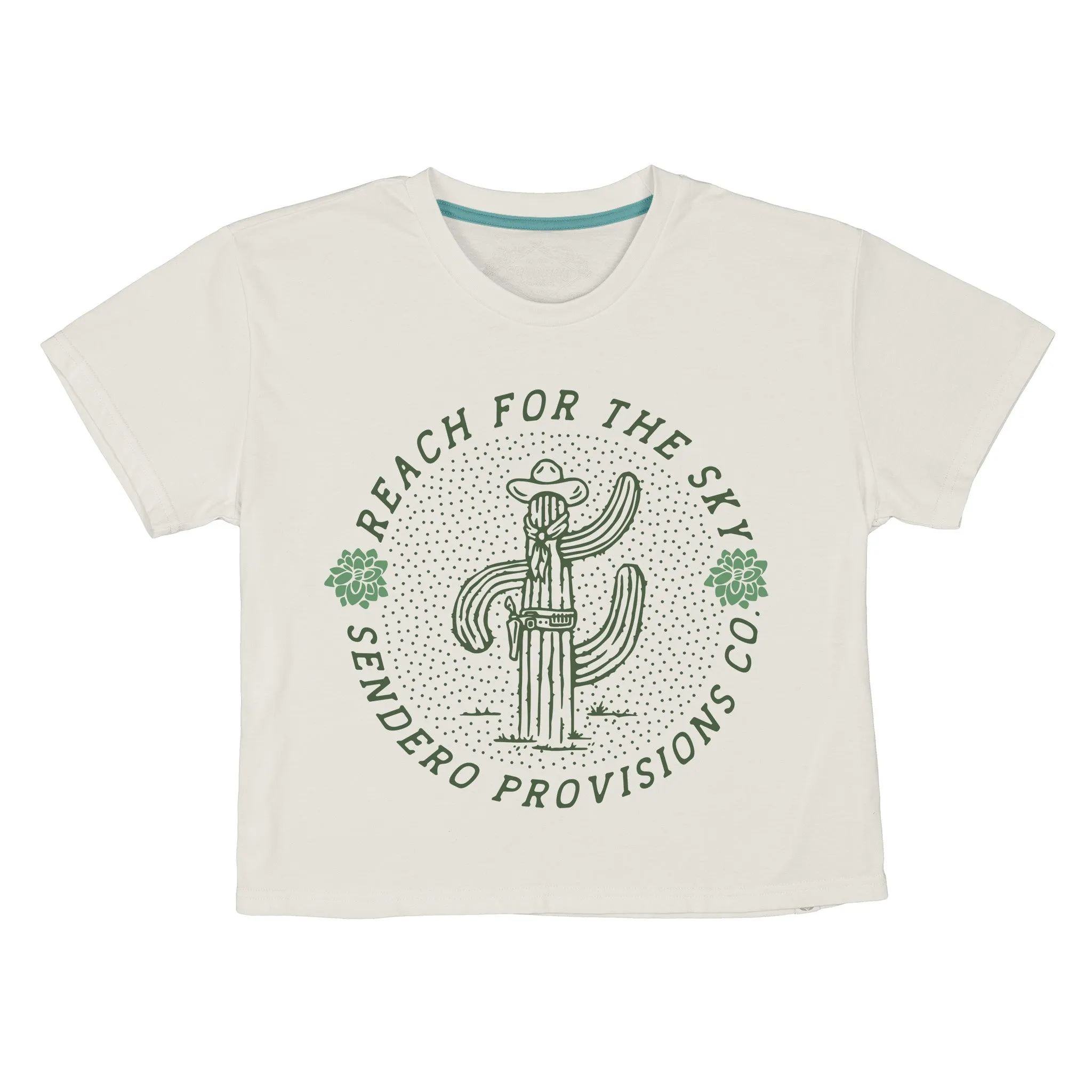 Reach For The Sky Women's Crop Tee