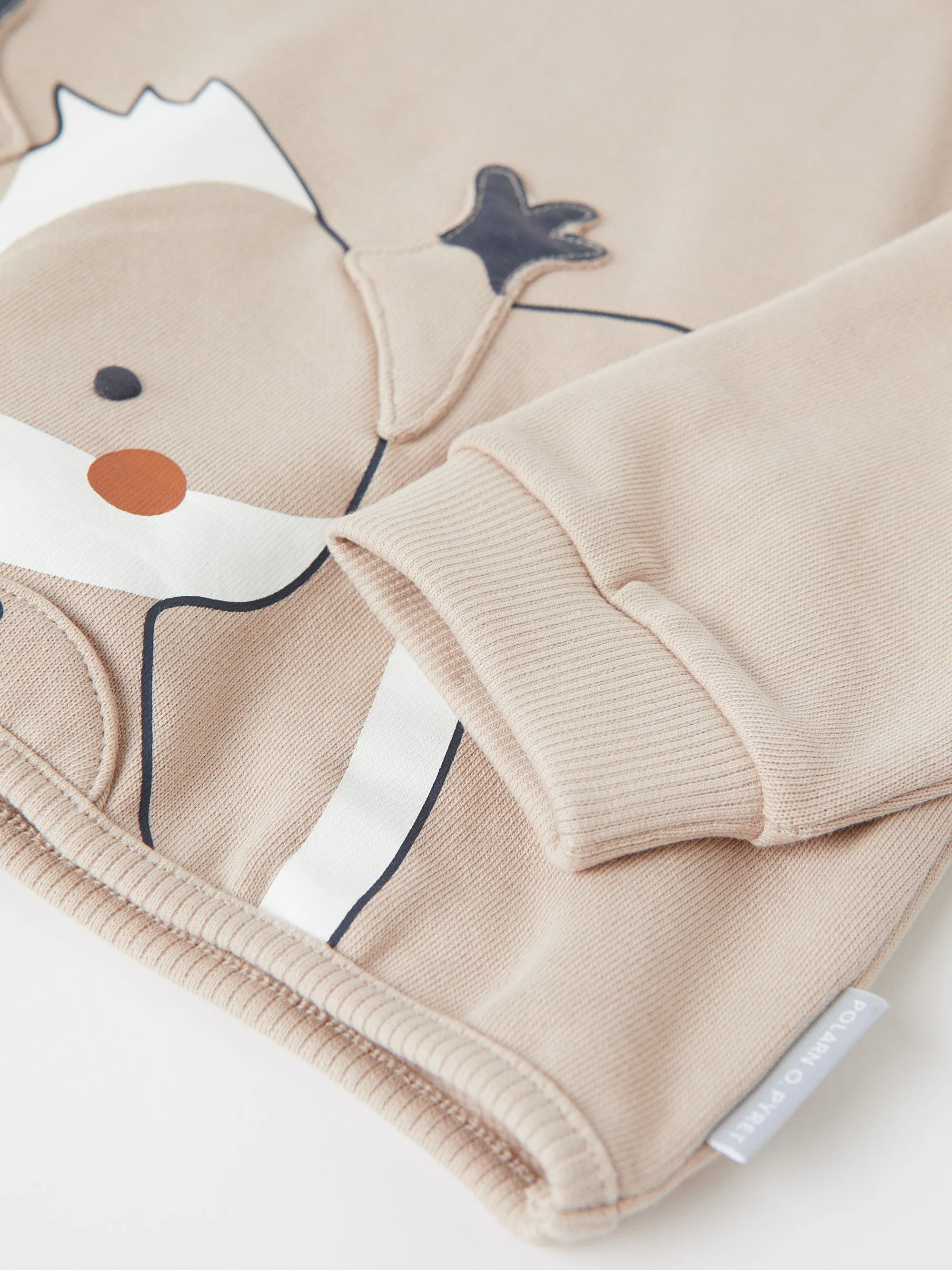 Squirrel Applique Baby Sweatshirt