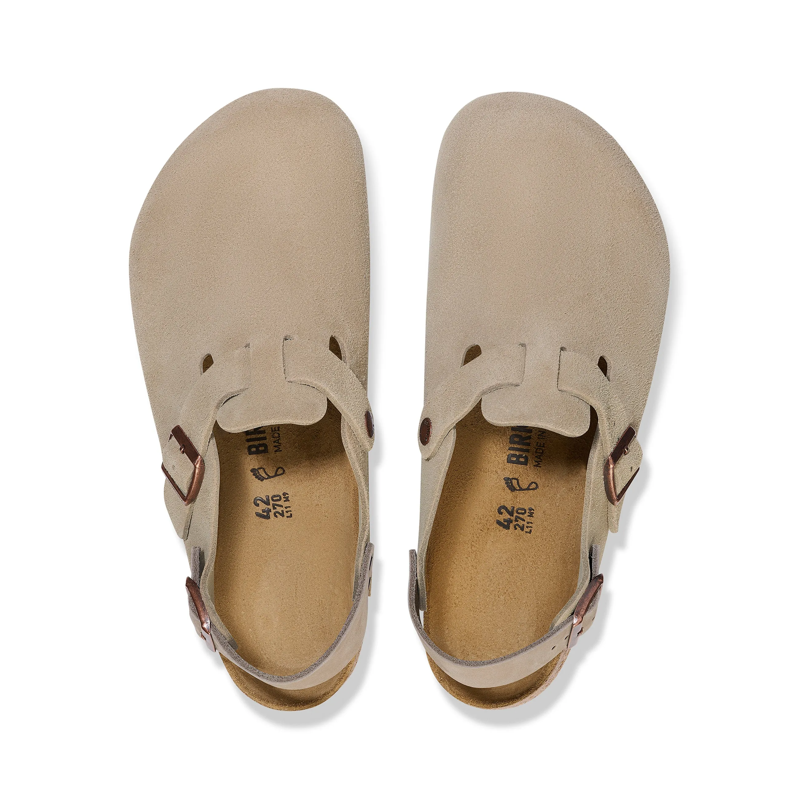 Tokio Suede Leather Taupe